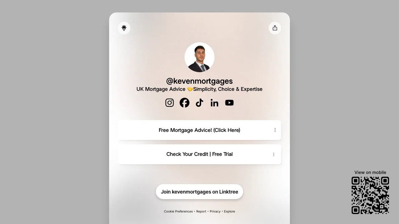 Keven Teixeira Mortgages website preview