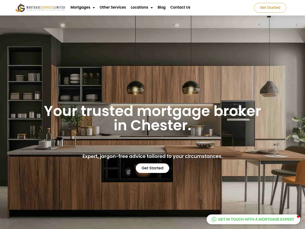 JG Mortgage Services website preview