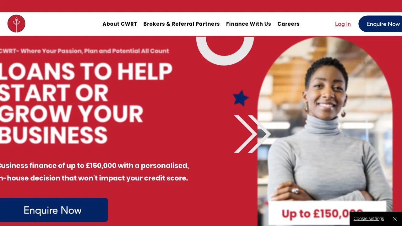 Coventry & Warwickshire Reinvestment Trust website preview