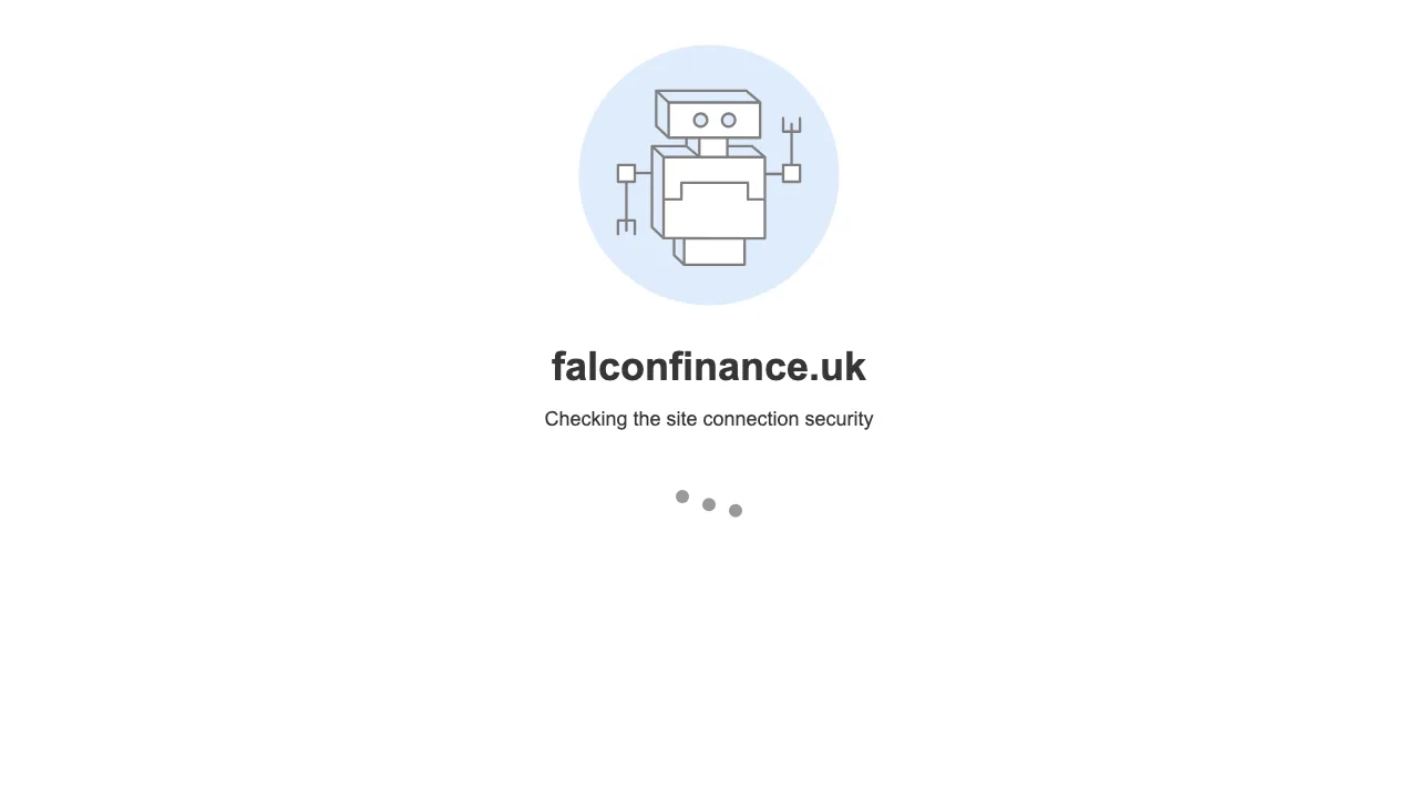 Falcon Finance website preview