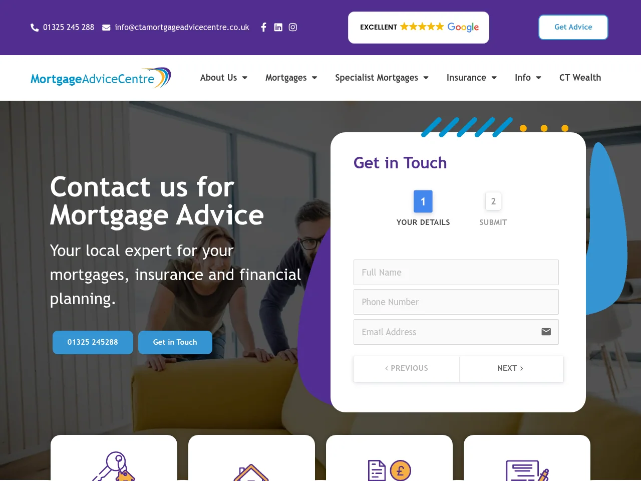 Mortgage Advice Centre website preview