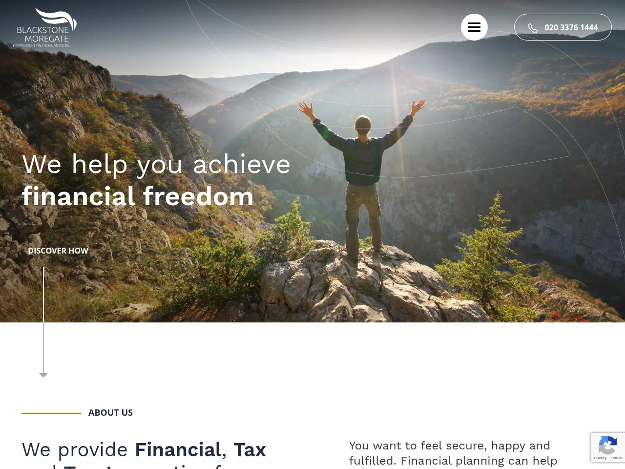 Blackstone Moregate website preview