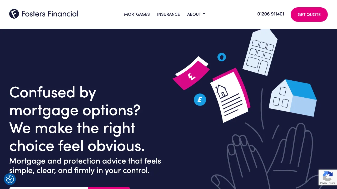 Fosters Financial - Mortgage Brokers & Advisors website preview