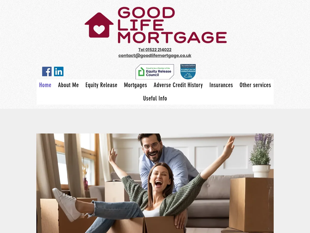 Good Life Mortgage website preview