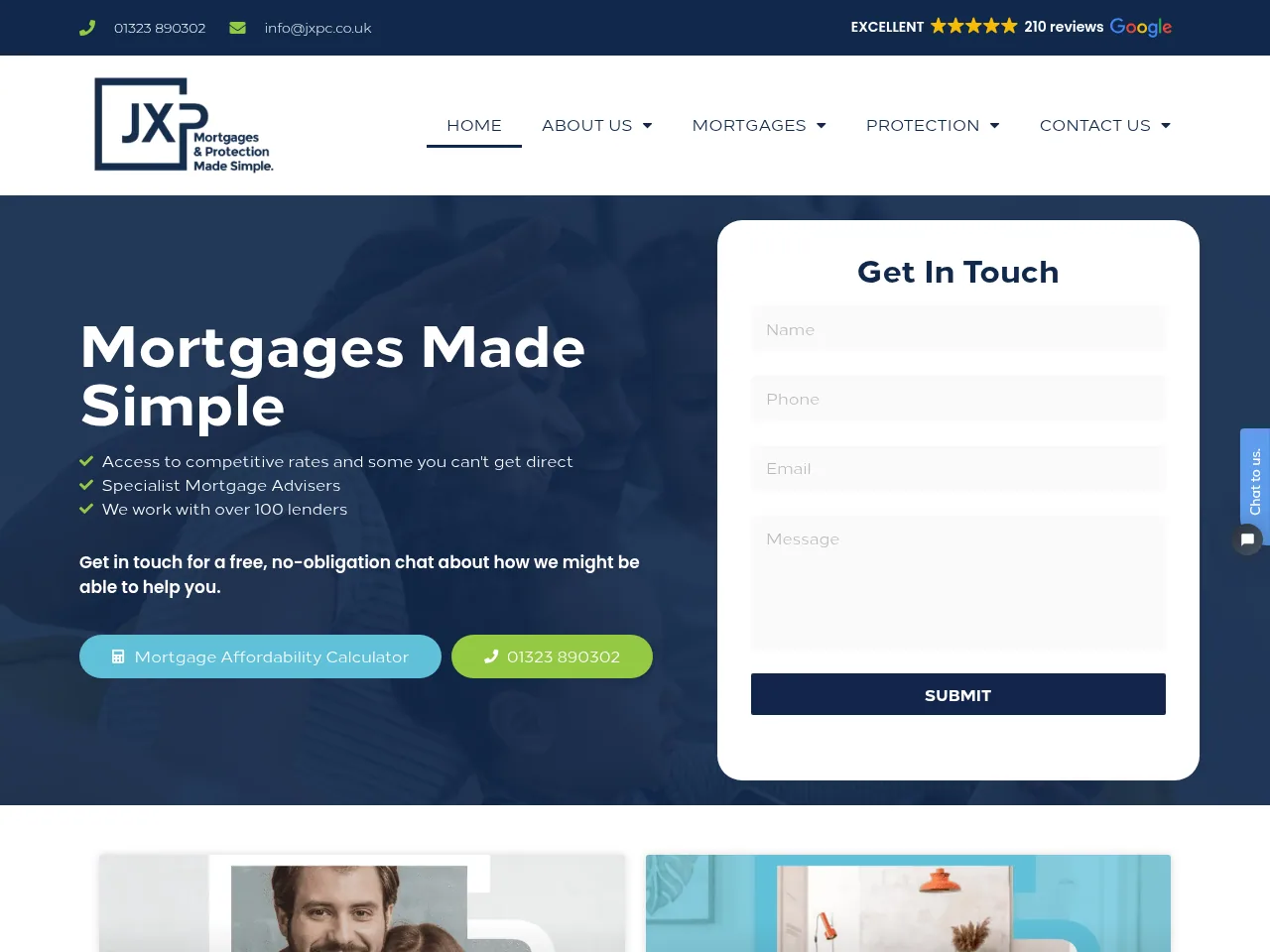 JXP Consultancy website preview