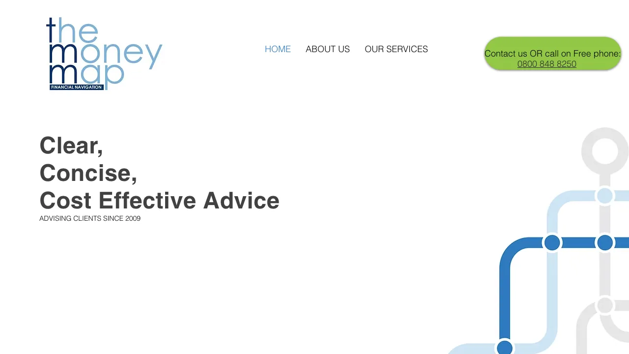 The Money Map (Financial Navigation) LLP website preview