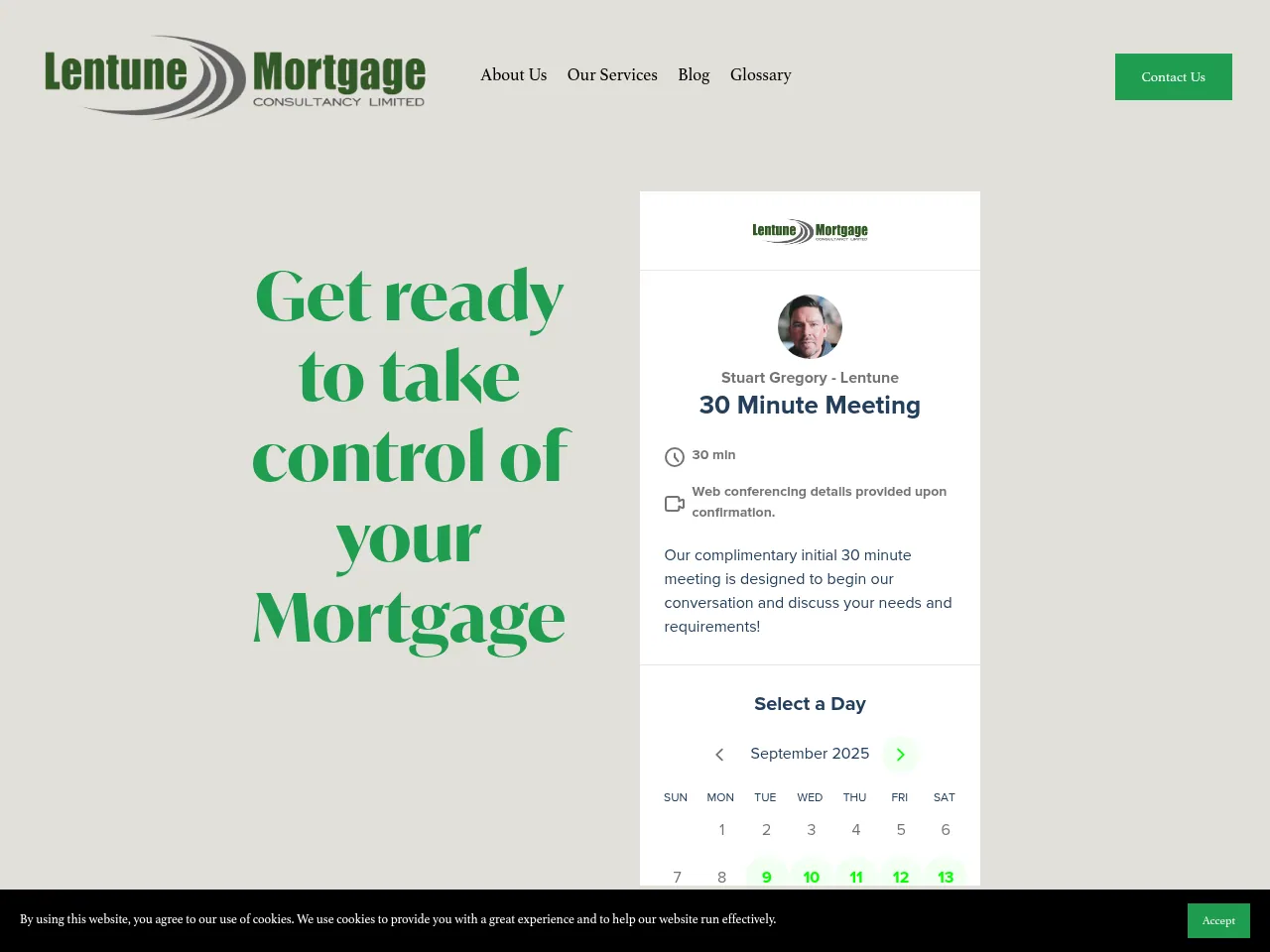 Lentune Group website preview