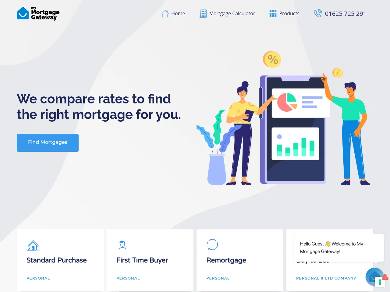 My Mortgage Gateway website preview