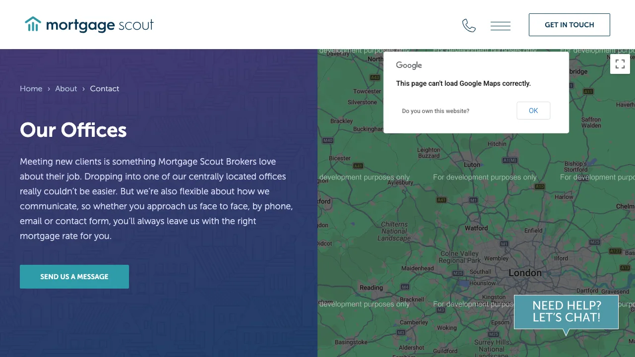 Mortgage Scout Kennington website preview