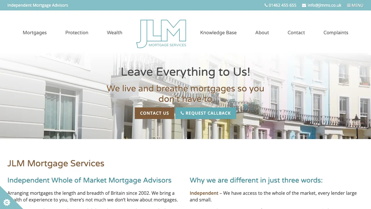 JLM Mortgage Network website preview