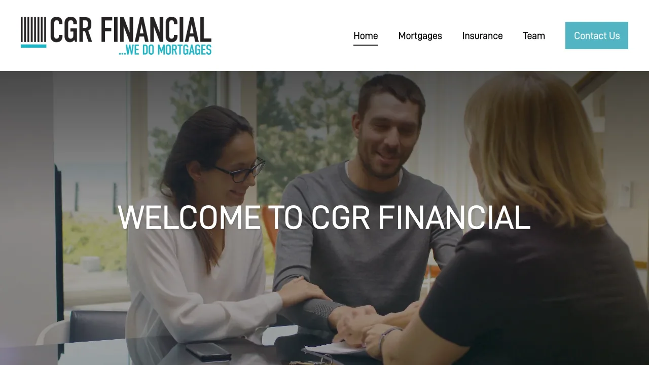 Jordan Willis - Mortgage and Protection Adviser website preview