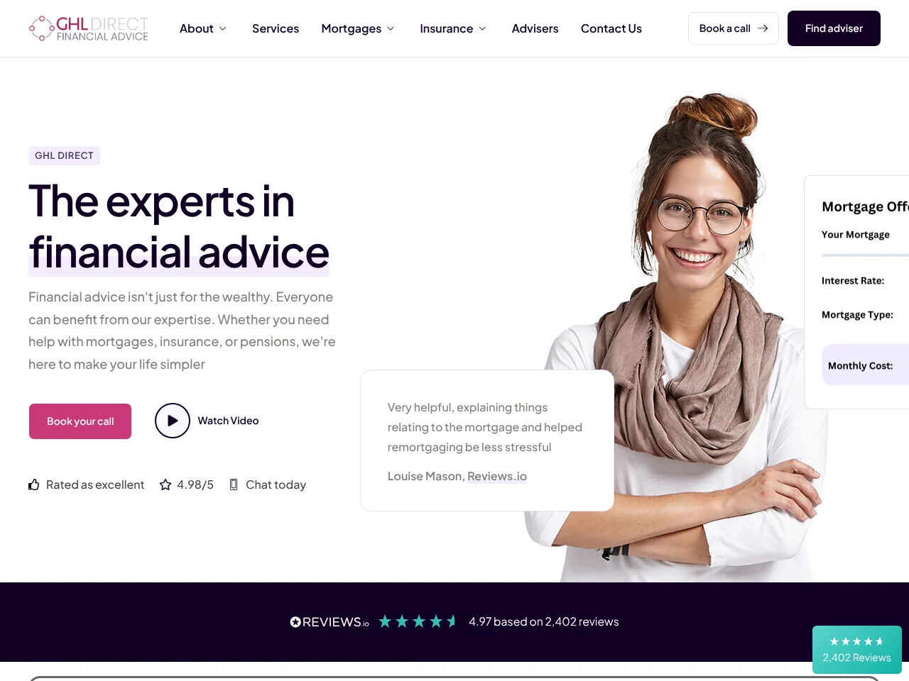 GHL Direct website preview