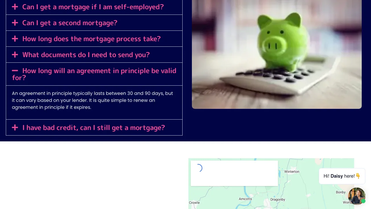 Mortgages RM website preview