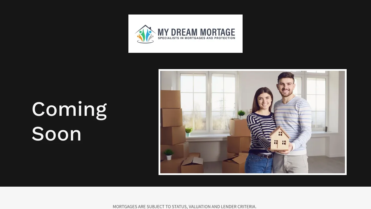 My Dream Mortgage website preview