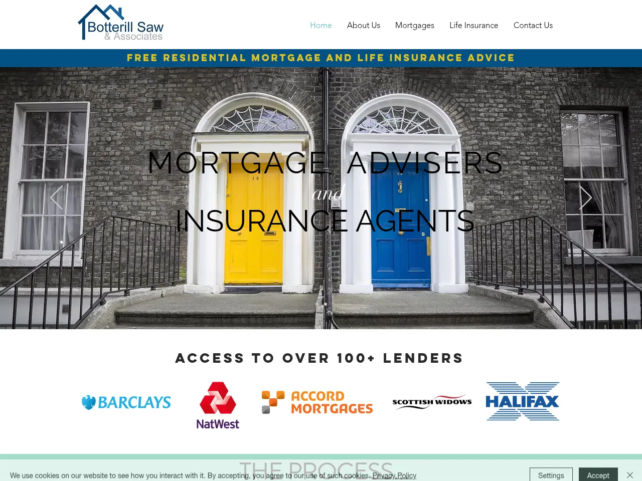 Botterill Saw website preview