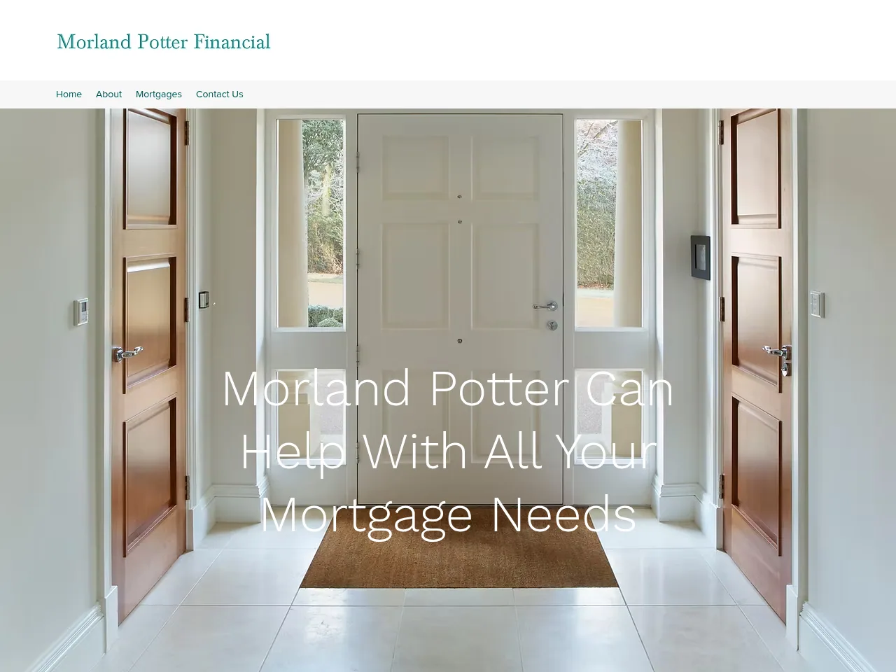 Morland Potter Financial website preview