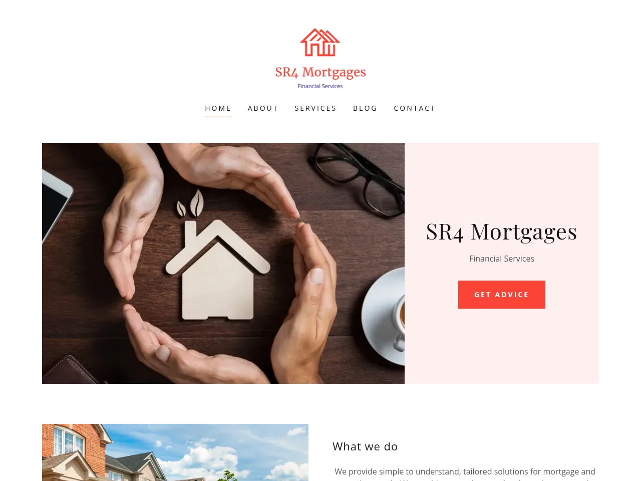 SR4 Mortgages website preview