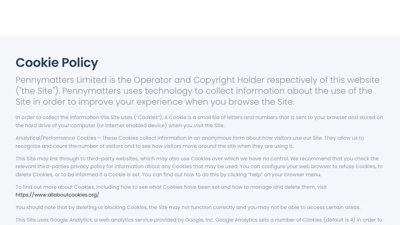 Bob Lalli | An Unbiased and Independent Mortgage Broker | At Pennymatters Ltd website preview