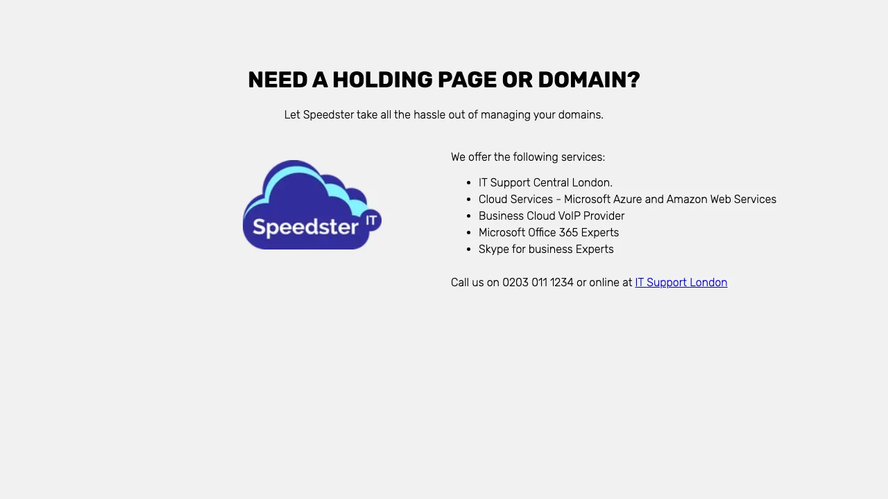 A.N.A. Associates Ltd website preview