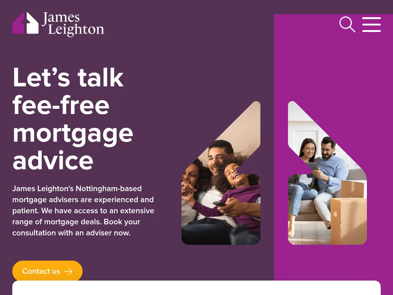 James Leighton website preview