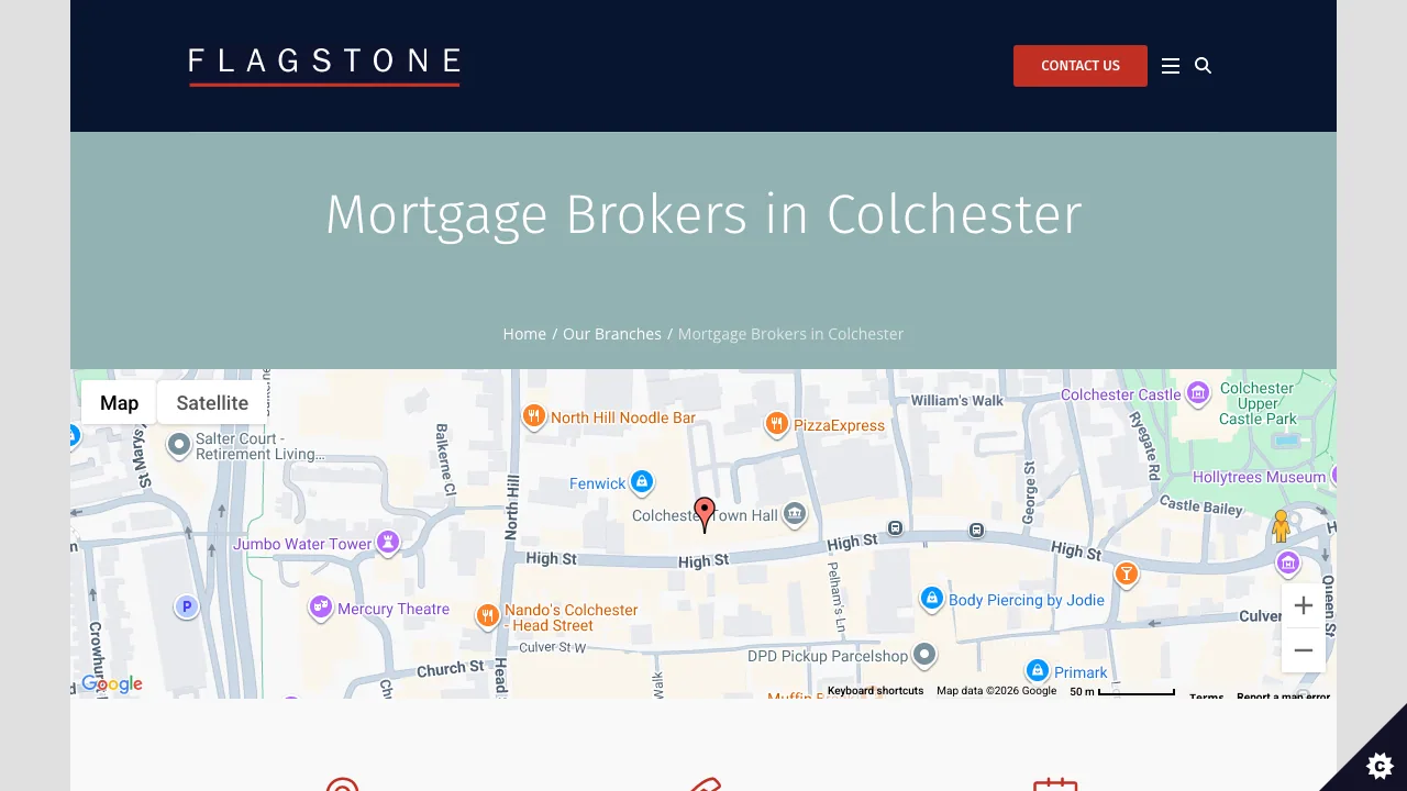 Flagstone Financial Services website preview