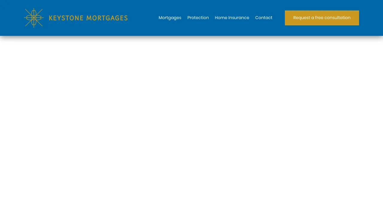 Keystone Mortgages website preview