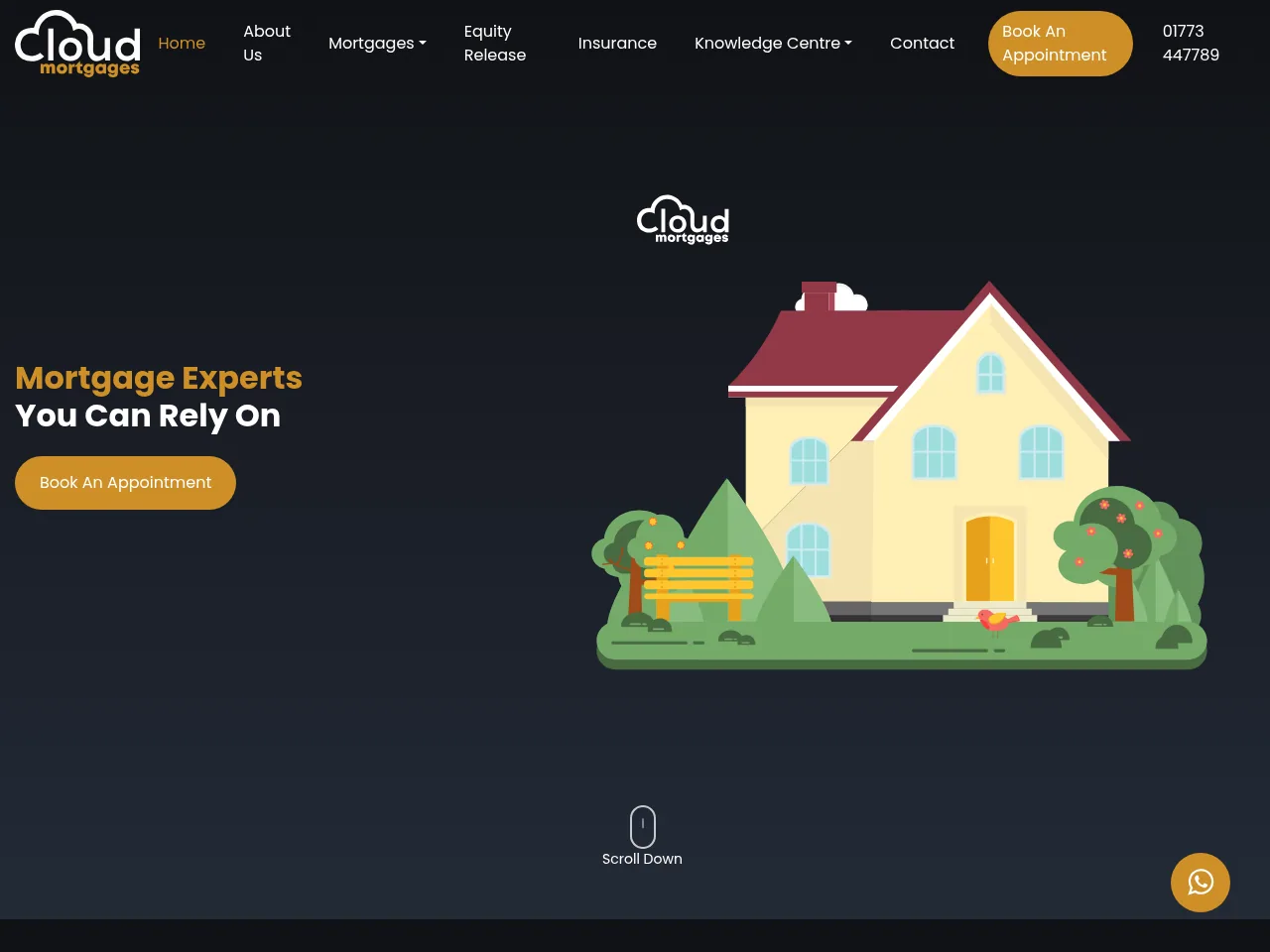 Cloud Mortgages website preview