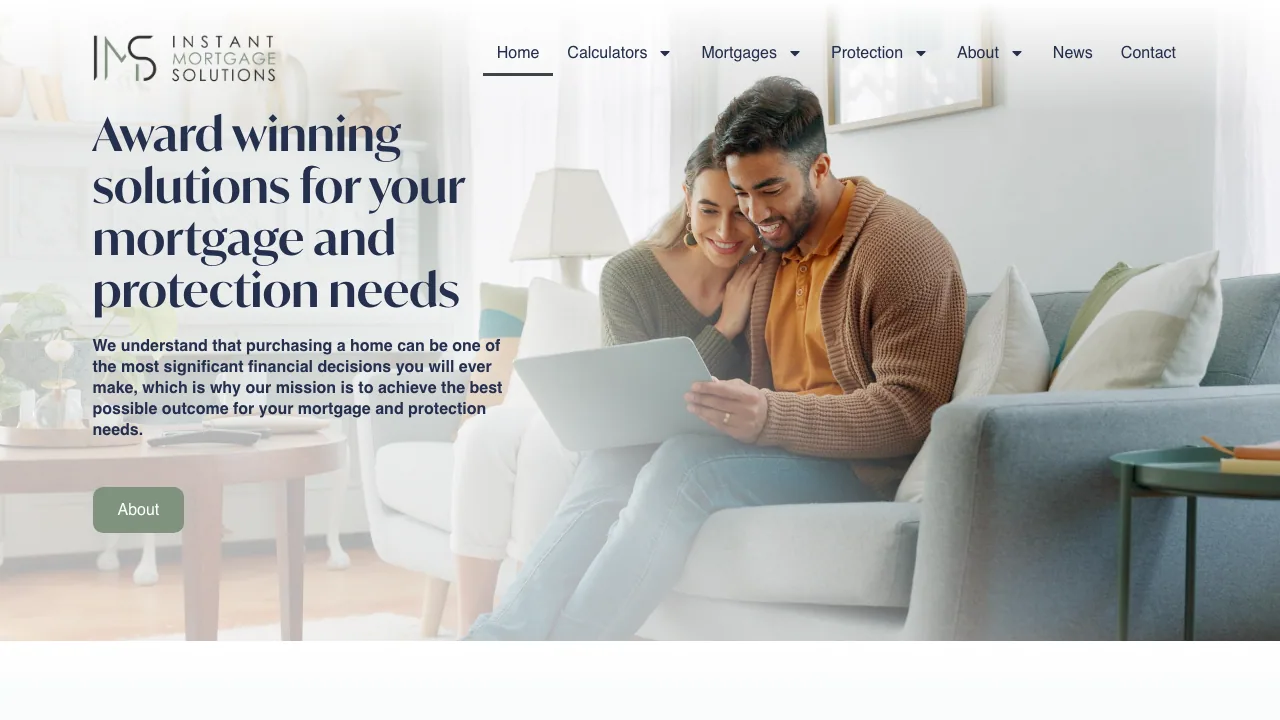 Instant Mortgage Solutions Hornchurch website preview