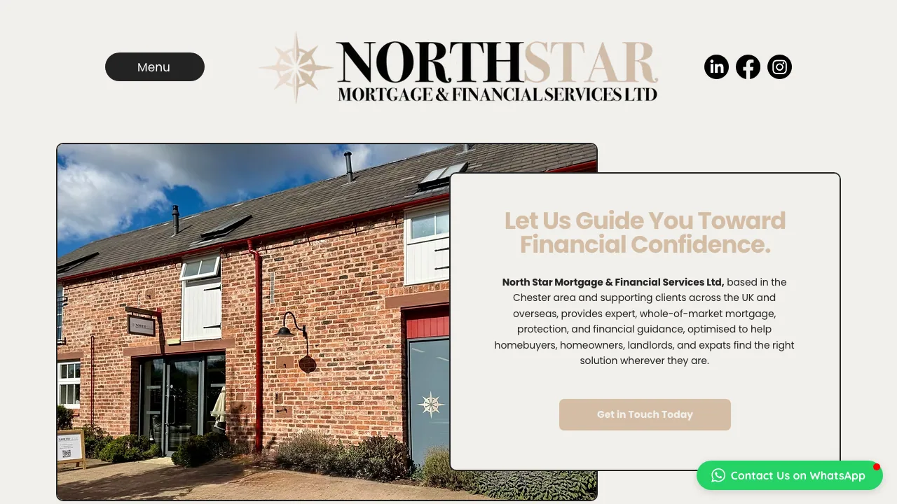 North Star Mortgage & Financial Services Ltd website preview