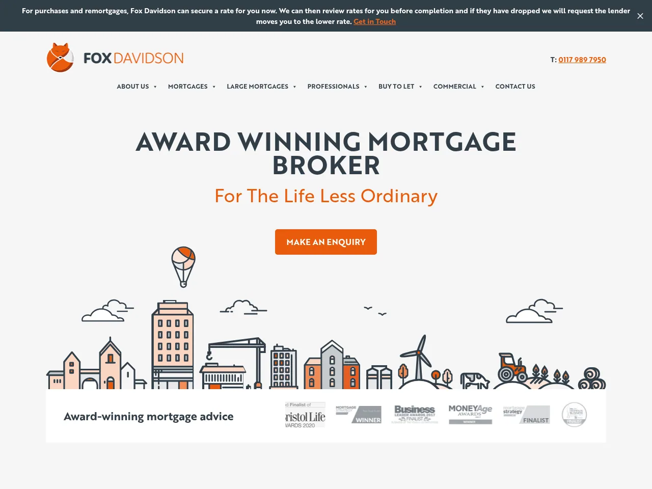 Fox Davidson website preview