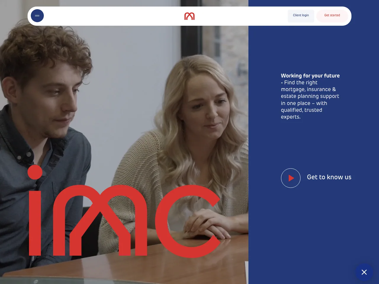 IMC Financial Services website preview