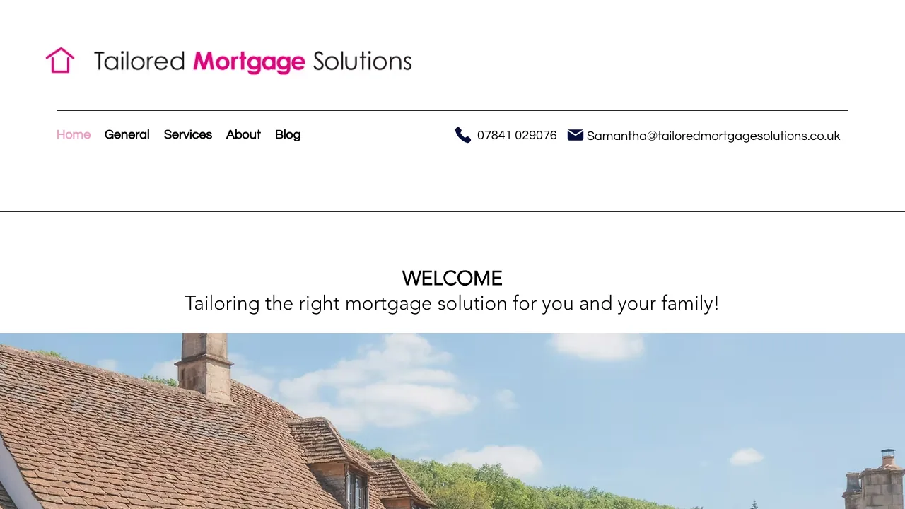 Tailored Mortgage Solutions website preview