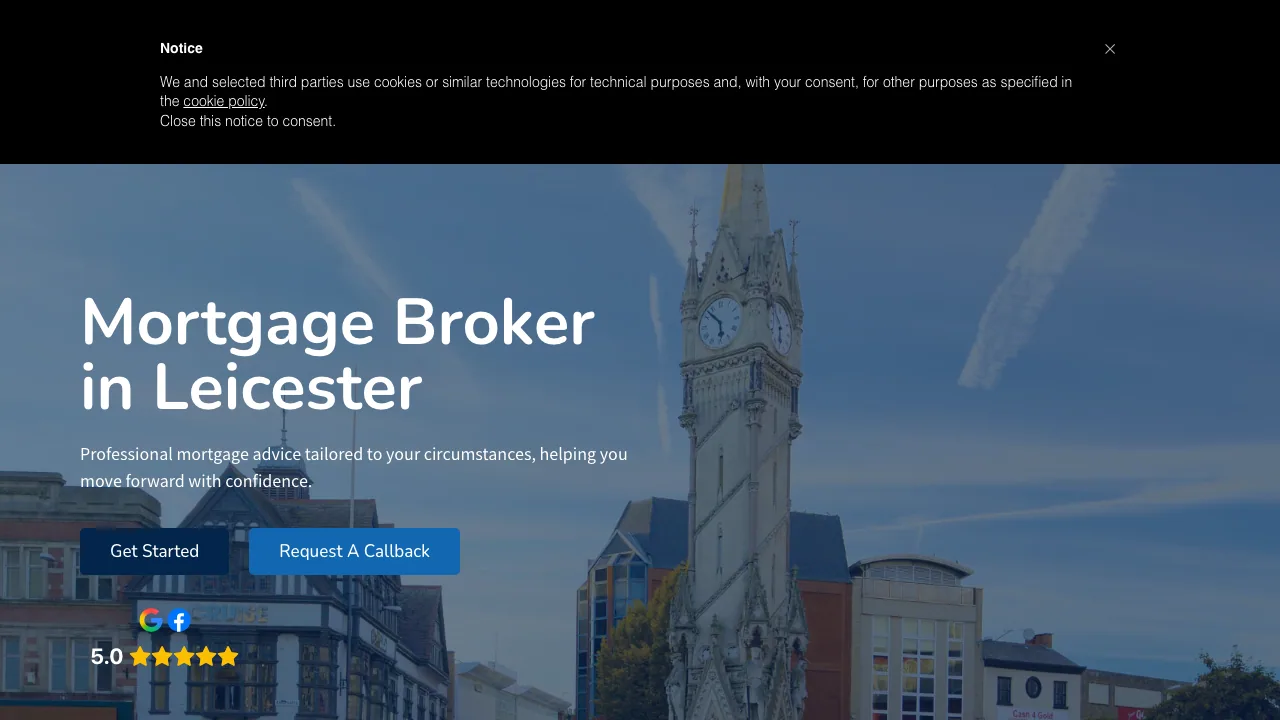 Matrix Mortgages website preview