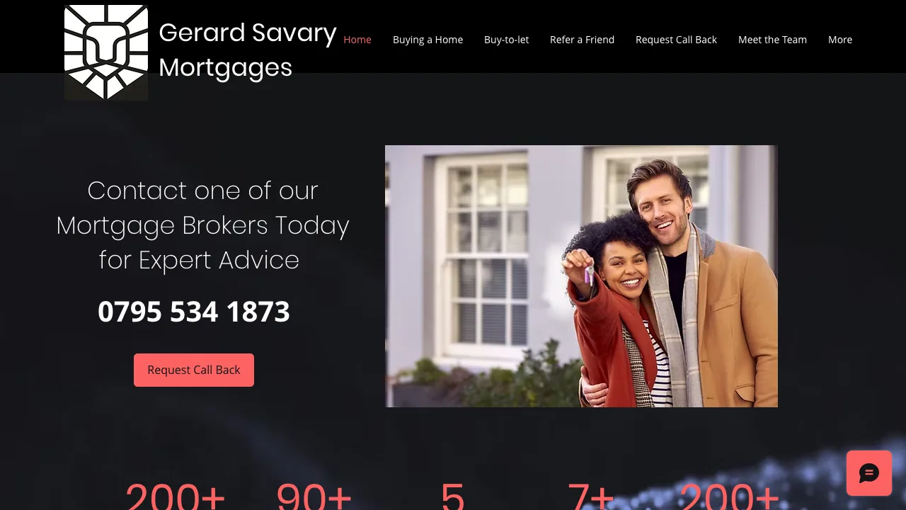 Gerard Savary Mortgage Broker Altrincham website preview