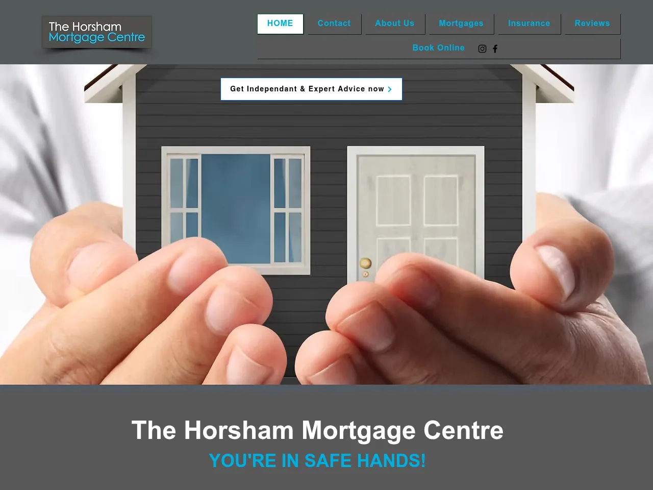 The Horsham Mortgage Centre website preview