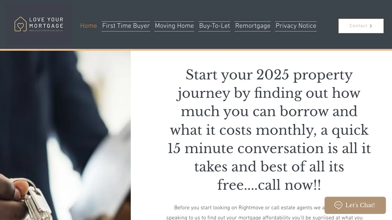 Love Your Mortgage website preview