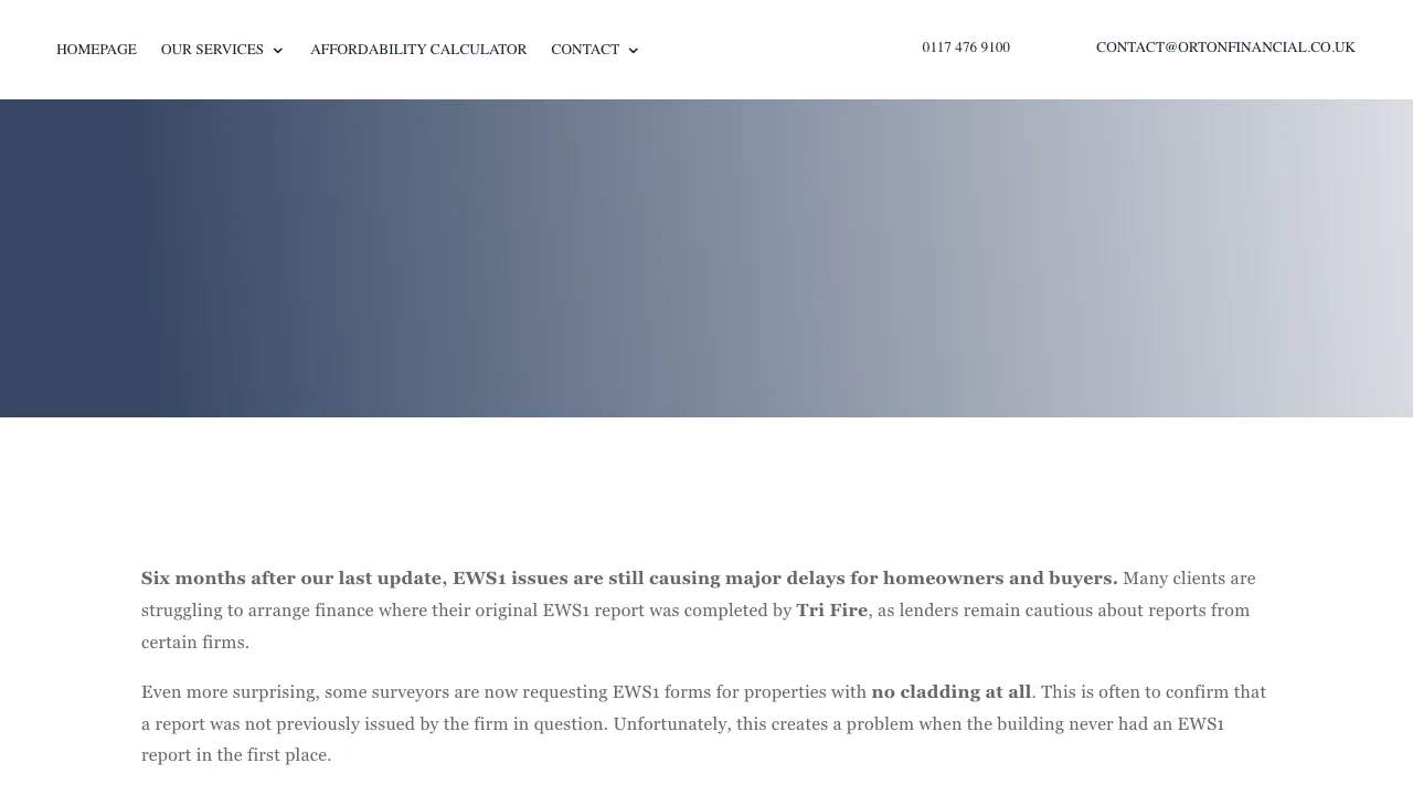 Orton Financial Mortgage Brokers website preview