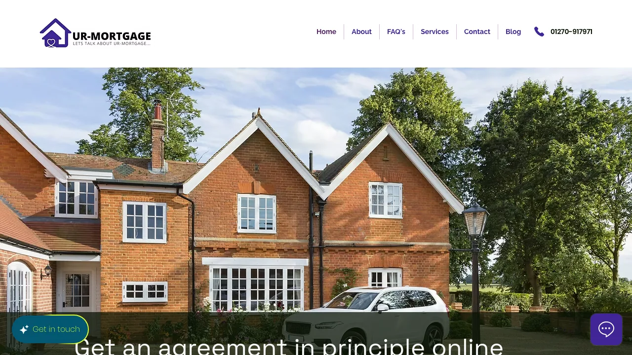 Ur-Mortgage website preview