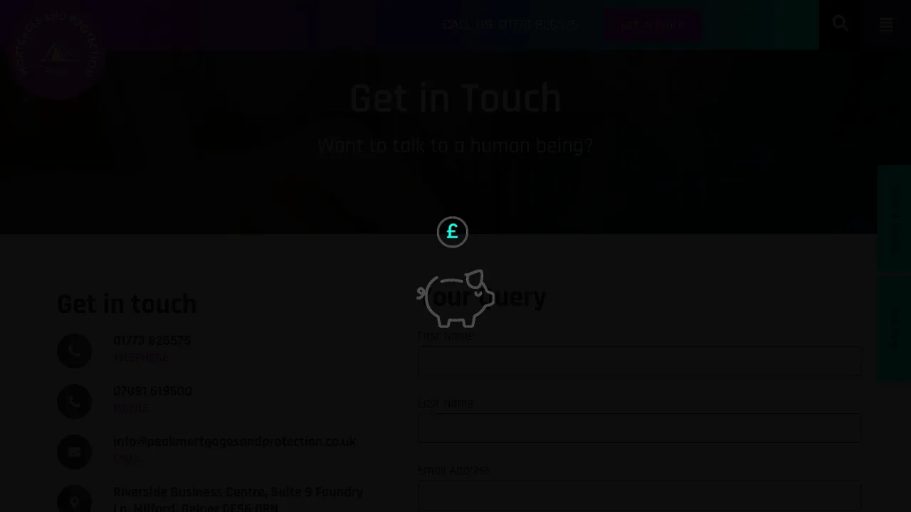 Laura Floyd Peak Mortgages and Protection Alvaston website preview