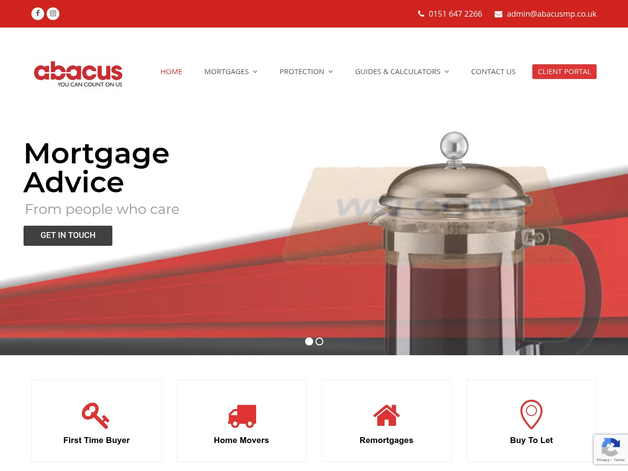 Abacus website preview