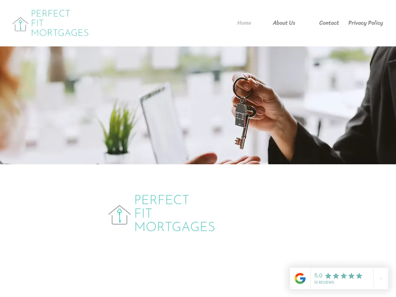 Perfect Fit Mortgages website preview