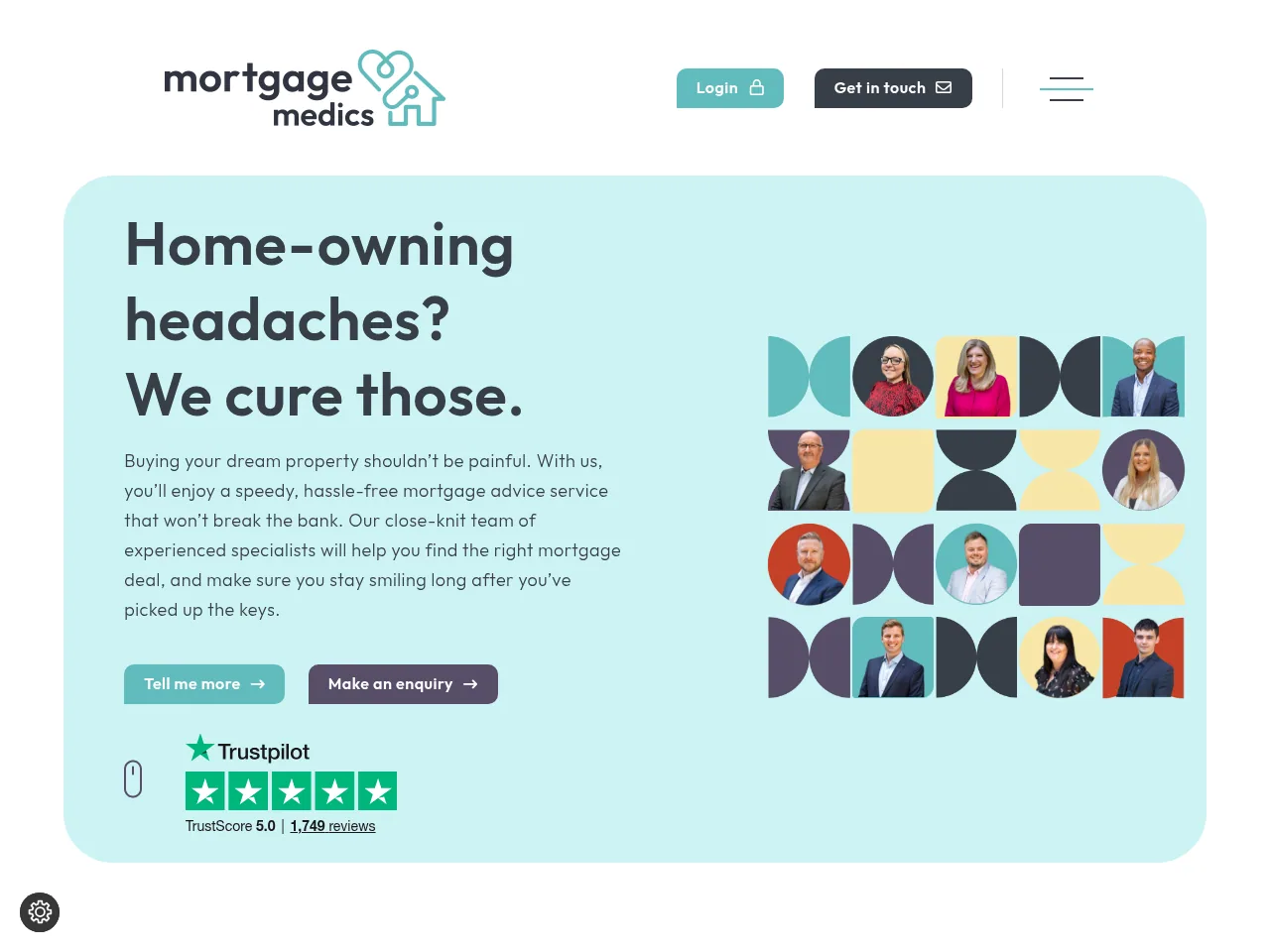 Mortgage Medics website preview