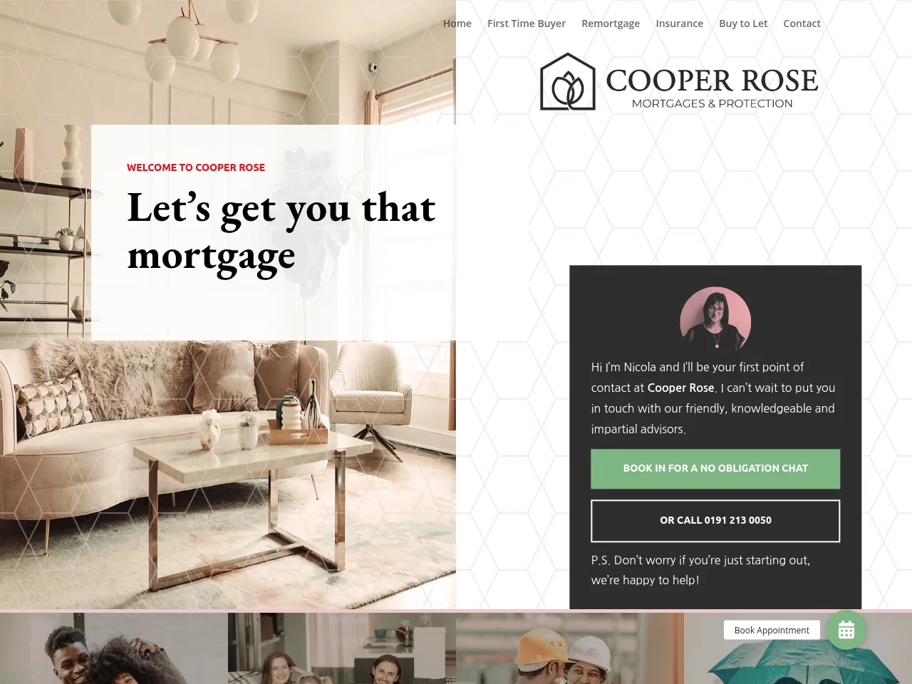 Cooper Rose website preview