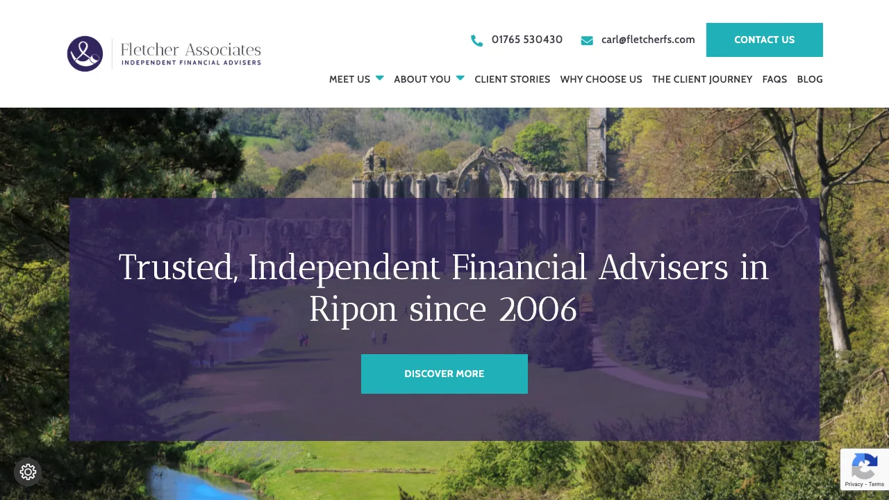 Fletcher Associates website preview