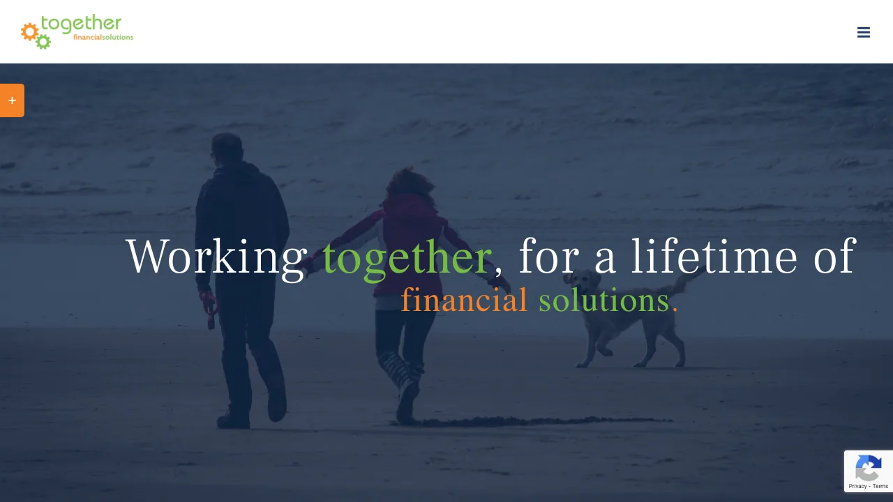 Together Financial Solutions website preview