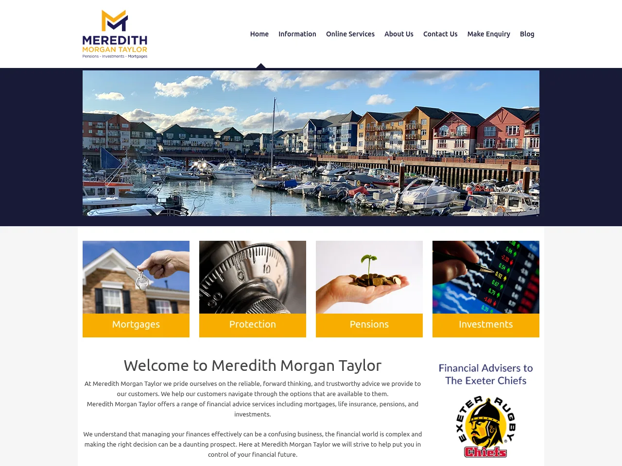 Meredith Morgan Taylor website preview