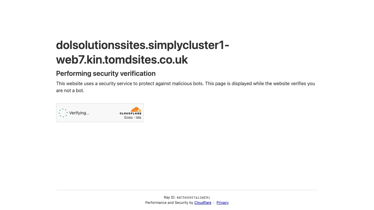 DOL SOLUTIONS website preview