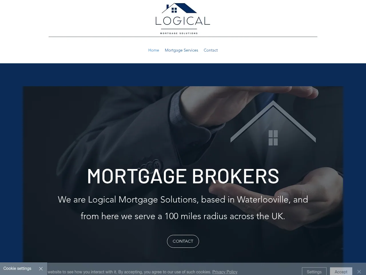 Logical Mortgage Solutions website preview