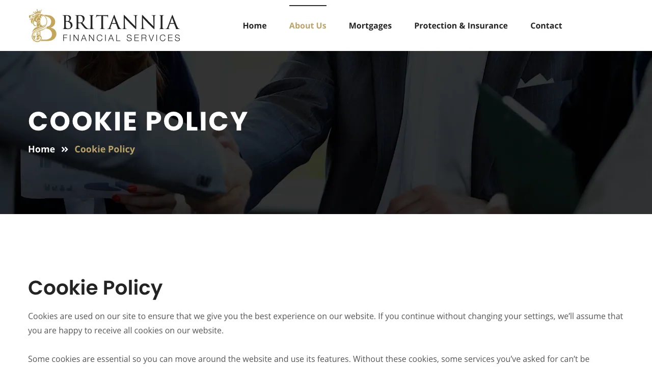 Britannia Financial Services Limited website preview