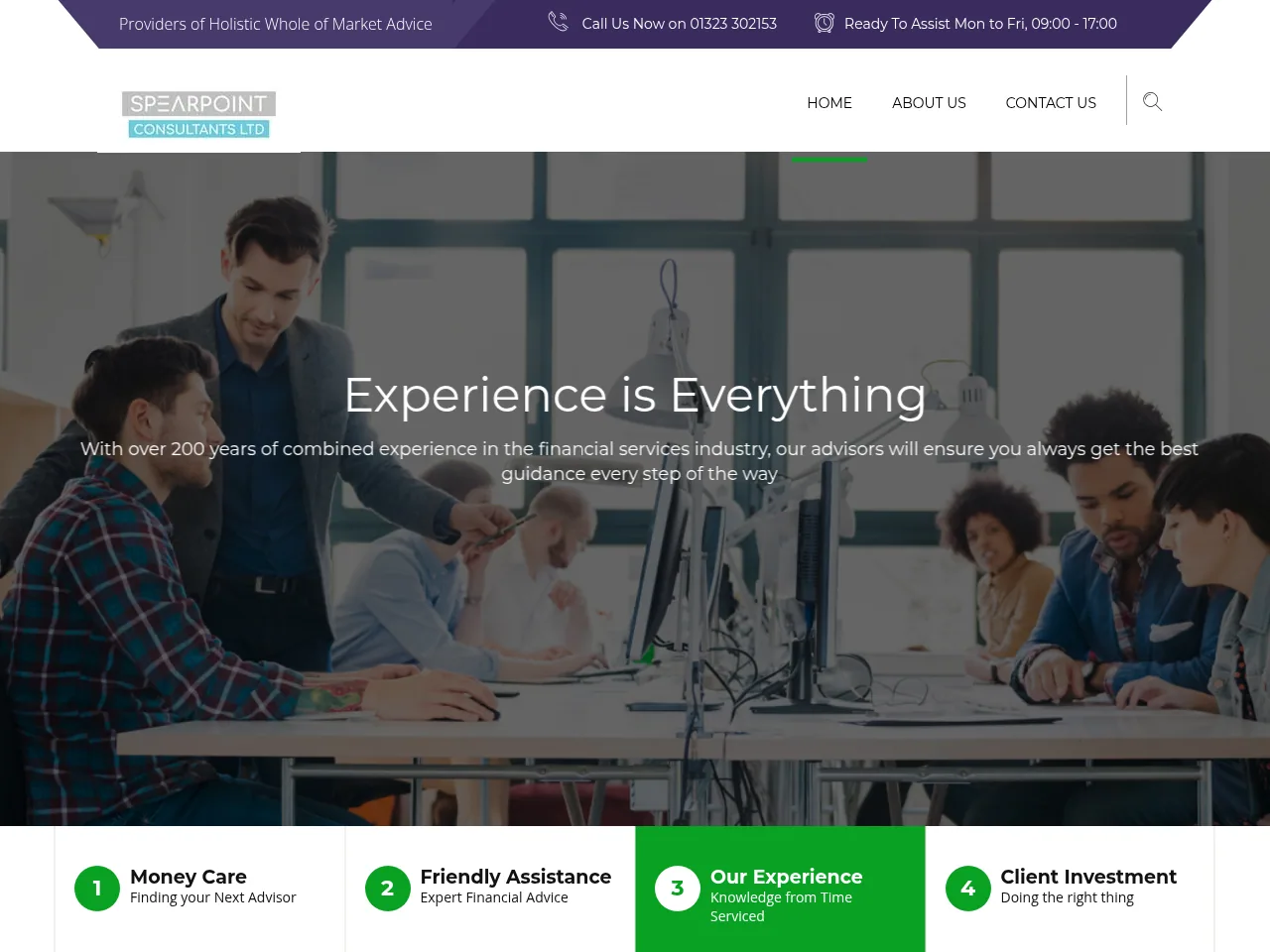 Spearpoint Consultant website preview